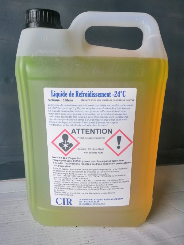 Liquide de refroidissement...