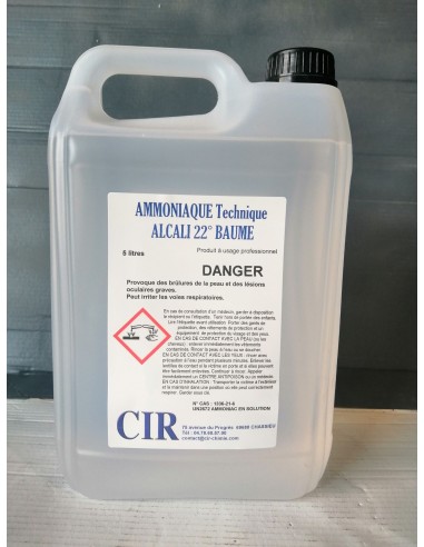 Ammoniaque Technique - Alcali 20-22%