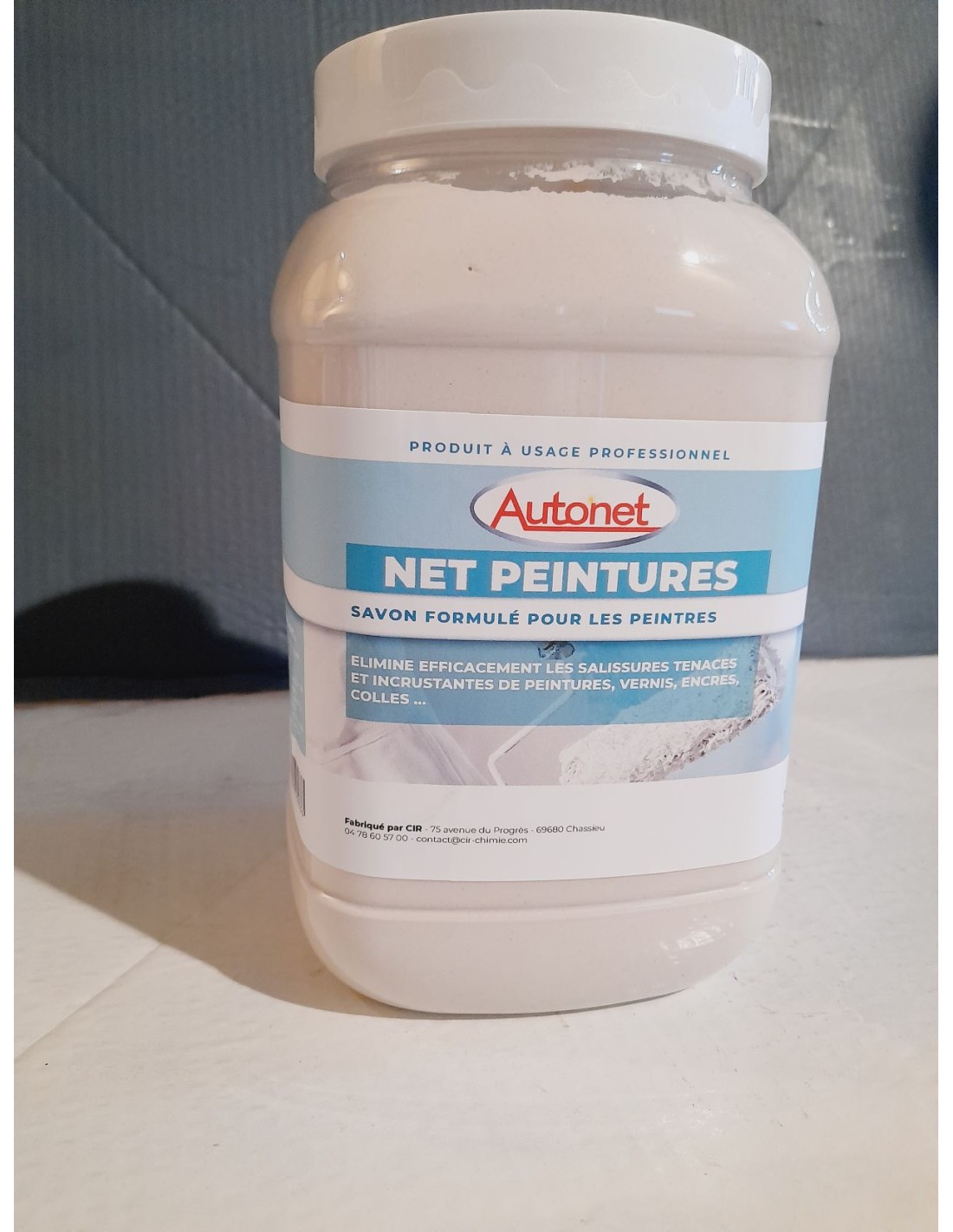 Savon pour les mains, spécial peintures - NET PEINTURES