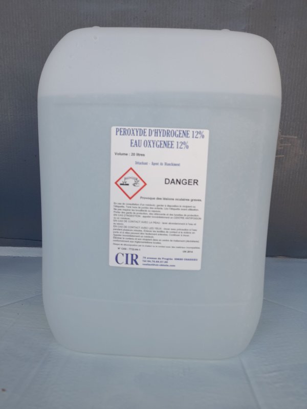 Péroxyde d'hydrogène 12% -...