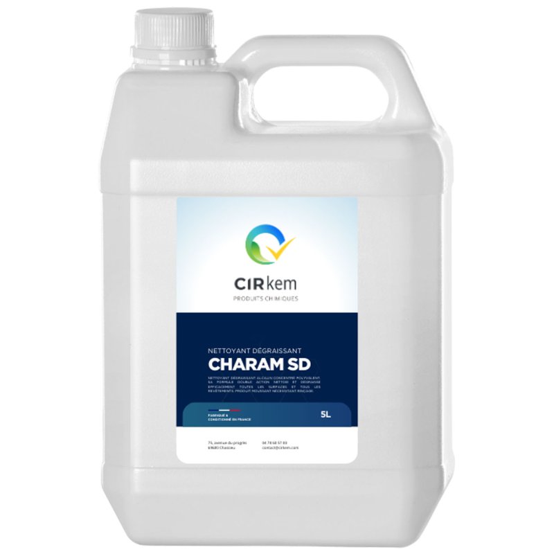 Nettoyant dégraissant alcalin concentré multi-usages- Charam SD