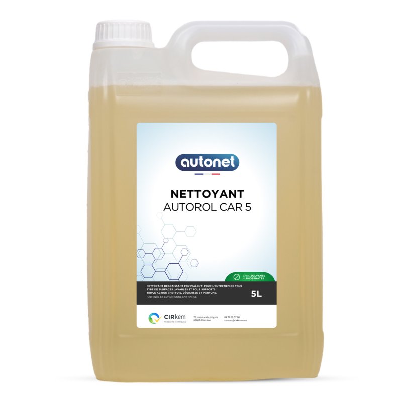 Autorolcar 5 - Nettoyant dégraissant polyvalent