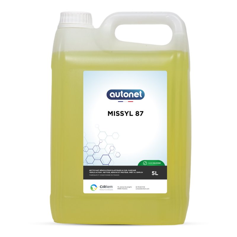 Missyl 87 - Nettoyant rénovateur plastiques et cuirs sans silicone