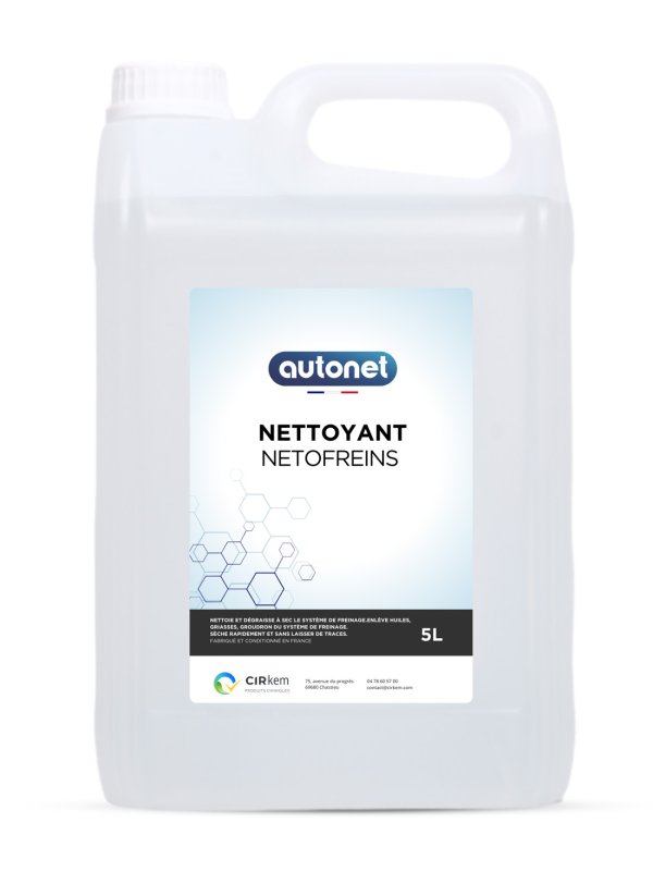 nettoyant freins pour disques et plaquettes