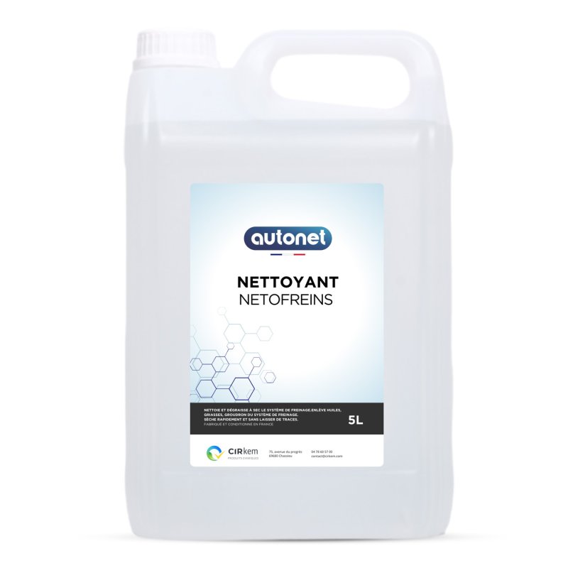 nettoyant freins pour disques et plaquettes