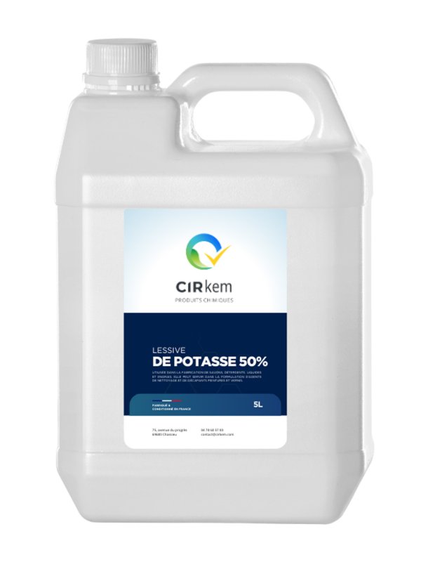 Lessive de potasse 50%