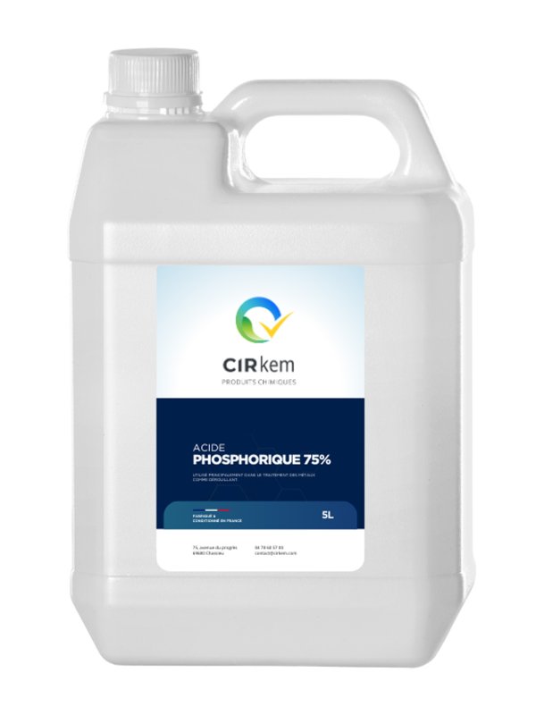 Acide phosphorique 75 % qualité technique en bidon