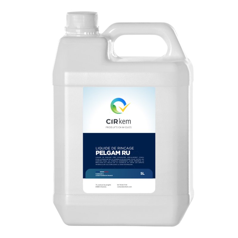 Liquide de rinçage pour lave-vaisselle - Pelgam RU