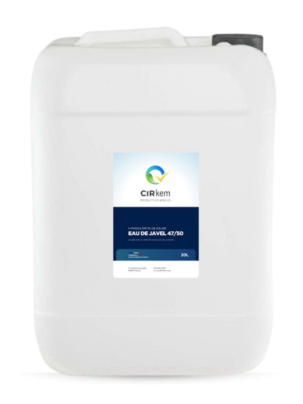 Eau de Javel 47/50° (12.6%)... 2