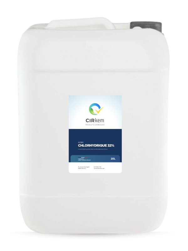 bidon acide chlorhydrique 32 pour cent industriel 2