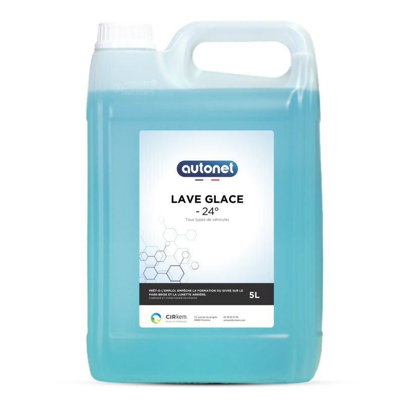 lave-glace hiver -24°C prêt à l'emploi antigel voiture