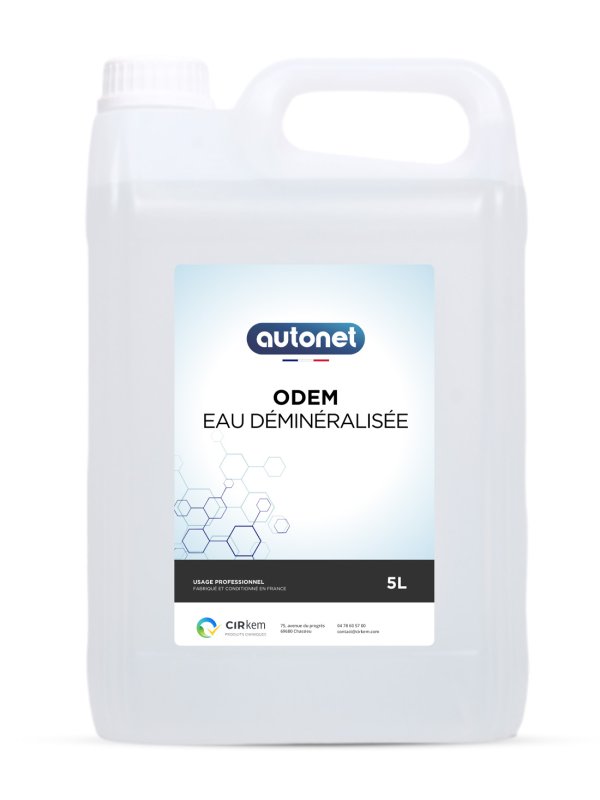 Eau déminéralisée