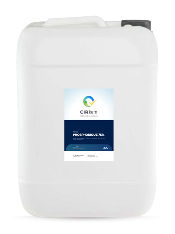 Acide phosphorique 75 % qualité technique en bidon 2