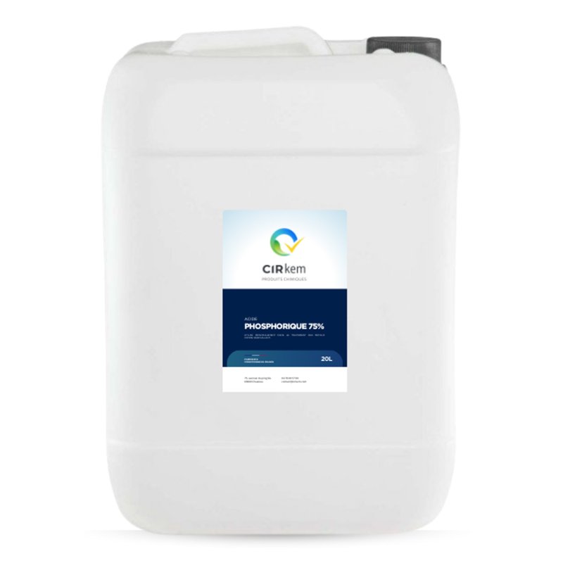 Acide phosphorique 75 % pour applications industrielles et techniques