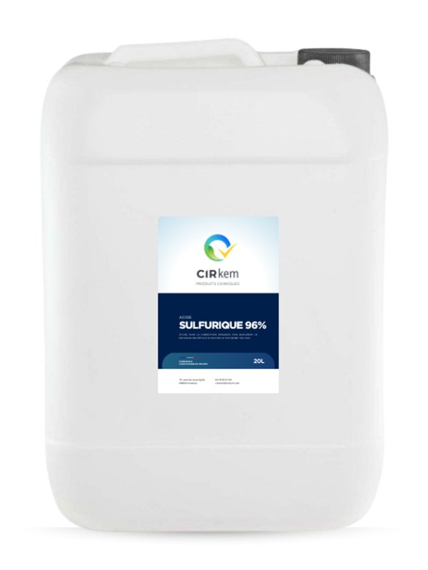 Acide sulfurique concentré...