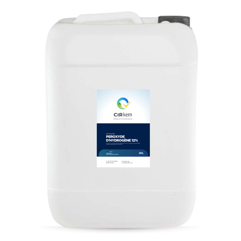 Péroxyde d'hydrogène 12% - Eau oxygènée