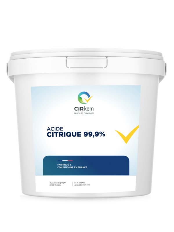 Acide citrique en poudre haute pureté pour le détartrage