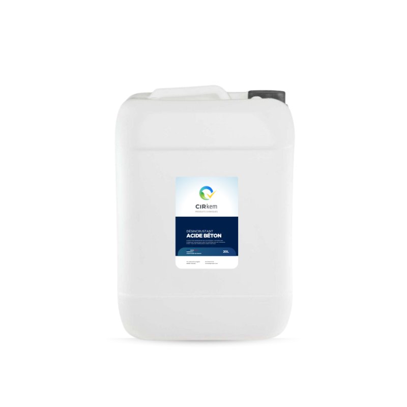 Désincrustant professionnel pour résidus de béton et mortier