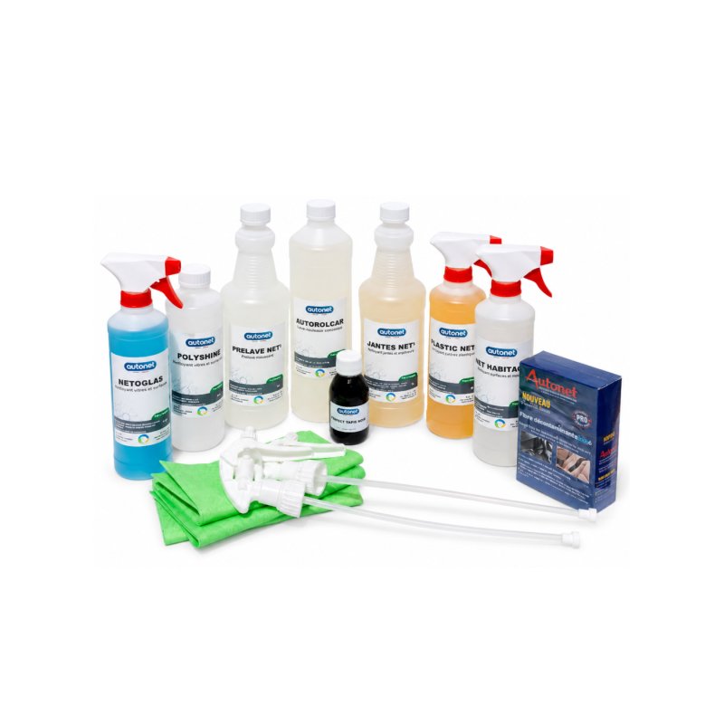 produits nettoyage auto intérieur extérieur professionnels