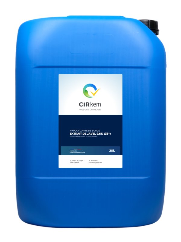 extrait de javel 9,6% hypochlorite de soude désinfection surfaces 2