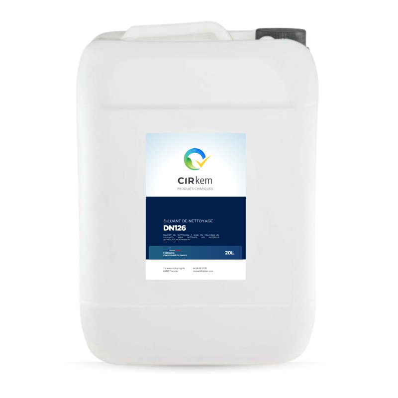 DN126 diluant nettoyant pour matériel d'application de peintures solvantées
